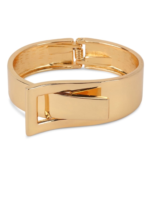 

ANIKAS CREATION Gold-Plated Kada Bracelet