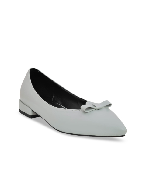 

GIRL EXCUSE Women Grey Embellished Ballerinas