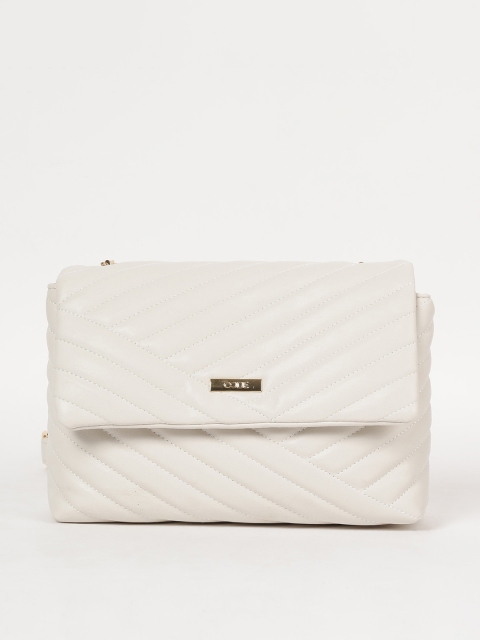 

CODE by Lifestyle Off-White Textured Sling Bag