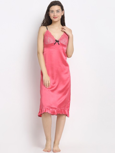 

Secret Wish Pink Solid Baby Doll