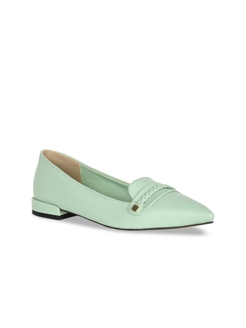 

GIRL EXCUSE Women Sea Green Solid Ballerinas