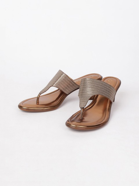 

Melange by Lifestyle Women Multicoloured Striped Sandals, Multi