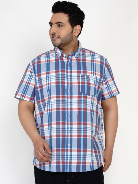 

Santonio Men Multicoloured Regular Fit Checked Casual Shirt, Multi