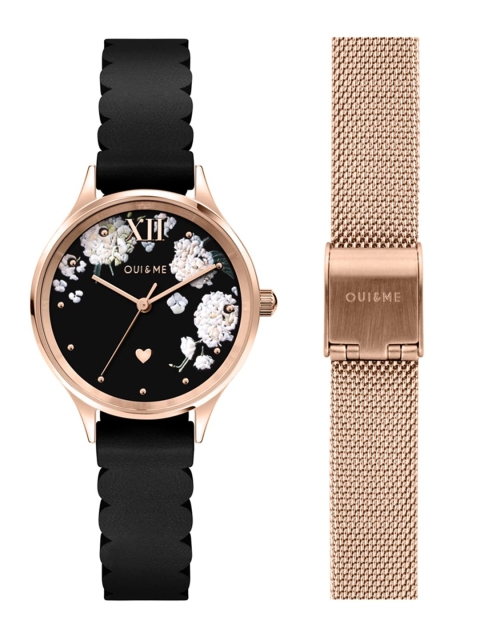 

OUI & ME Women Black Analogue Watch ME010241