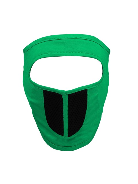 

Blacksmith Unisex Green Solid 6-Ply Reusable Cloth Mask With Add-On Filter