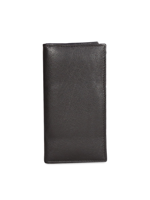 

Style SHOES Unisex Black Textured Genuine Leather Card Holder