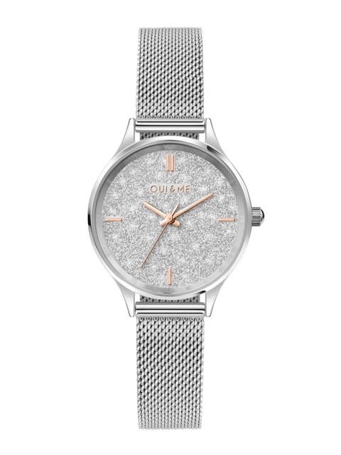 

OUI & ME Women Silver-Toned Analogue Watch ME010270