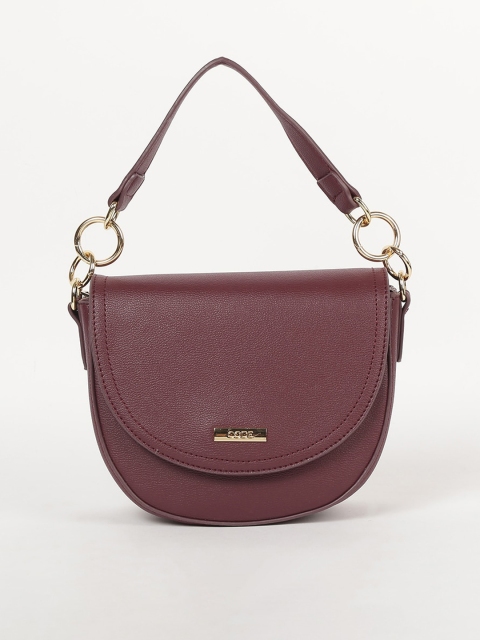 

CODE by Lifestyle Burgundy Solid Sling Bag