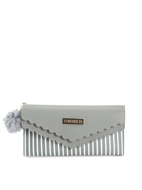 

FOREVER 21 Grey Embellished Sling Bag