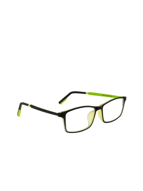

Ted Smith Unisex Green & Black Solid Full Rim Rectangle Frames