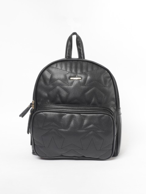 

Ginger by Lifestyle Women Black Solid Backpack