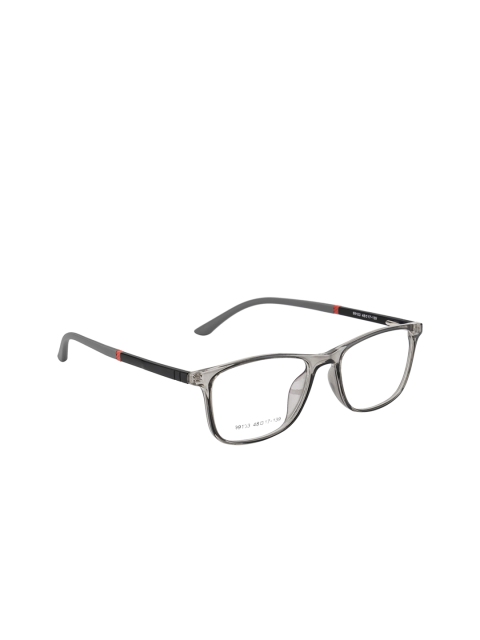 

Gold Berg Unisex Grey & Black Solid Full Rim Square Frames GB-99103_GRY