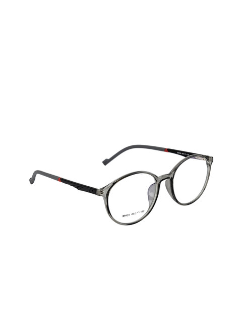 

Gold Berg Unisex Grey & Black Solid Full Rim Round Frames GB-99109