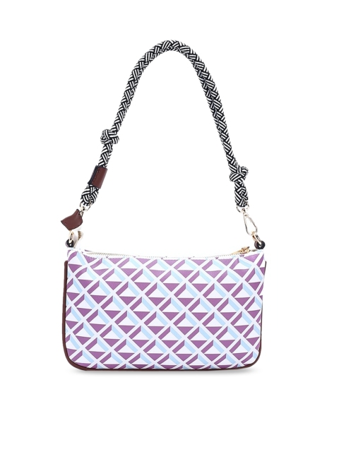 

FOREVER 21 Multicoloured Self Design Shoulder Bag, Multi