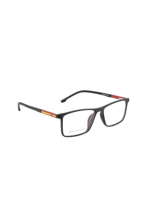 

Gold Berg Unisex Black Solid Full Rim Square Frames GB-99102