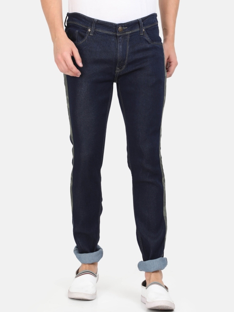 

VUDU Men Navy Blue Slim Fit Mid-Rise Clean Look Jeans