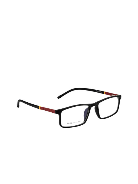 

Gold Berg Unisex Black & Maroon Solid Full Rim Rectangle Frames