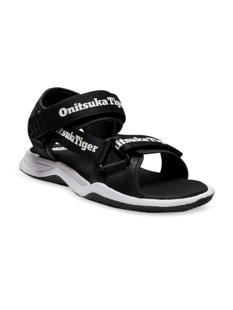 

Onitsuka Tiger Unisex Black Sports Sandals Ohbori Strap