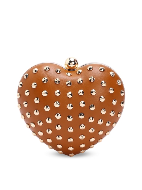 

FOREVER 21 Brown Embellished Sling Bag