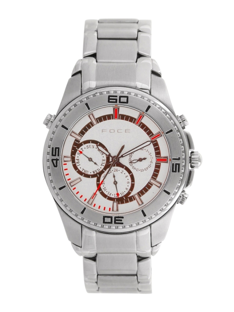 

FOCE Men White Analogue Watch FCMW110GSM