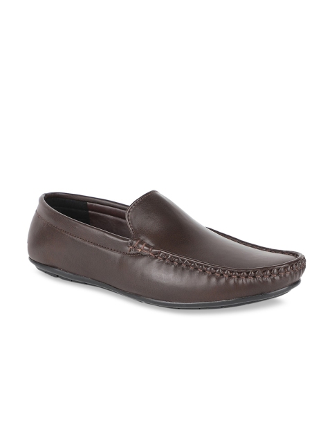 Khadims Men Brown Loafers