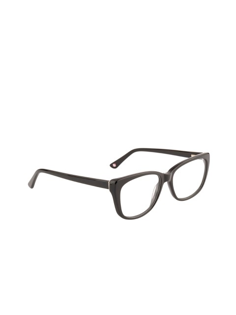

Ted Smith Women Black Solid Full Rim Cateye Frames TS-J152_C1