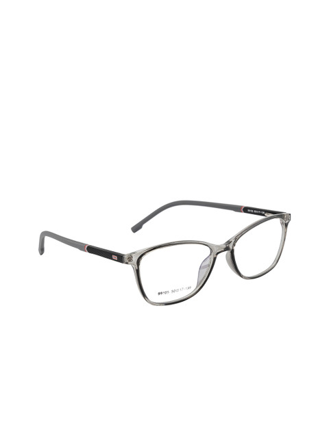 

Gold Berg Women Grey & Black Solid Full Rim Oval Frames GB-99105