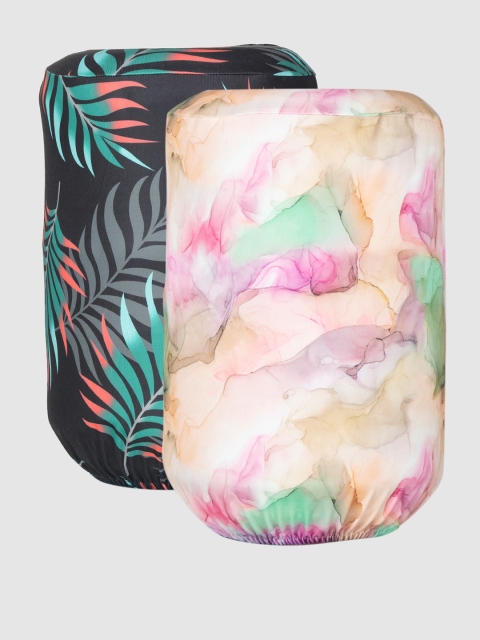 

Cortina Set Of 2 Printed Water Dispenser Covers, Multi