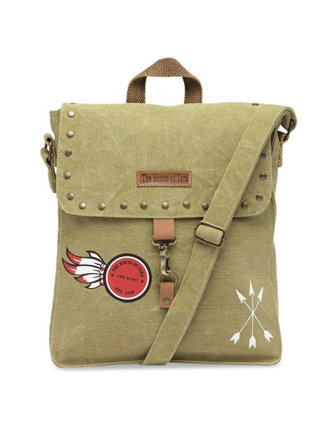 

The House of Tara Beige Solid Sling Bag