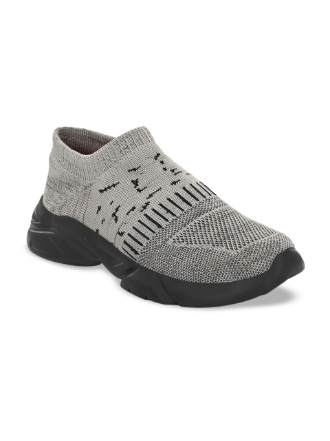 

MENGLER Men Grey Walking Sports Shoe