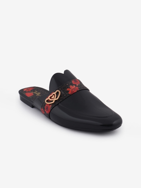 

Jelly Bunny Women Black Colourblocked Mules
