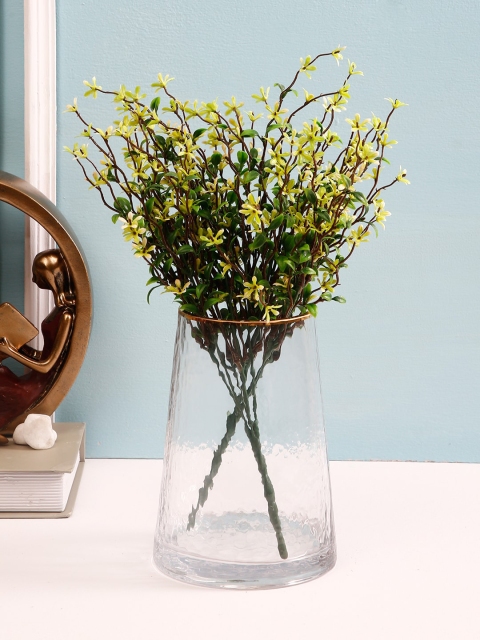 

TAYHAA Transparent Handcrafted Cylindrical Glass Vase