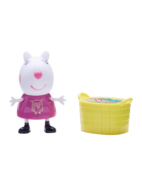 

Planet Superheroes Kids Purple & White Suzy Sheep With Basket Role Play Toy