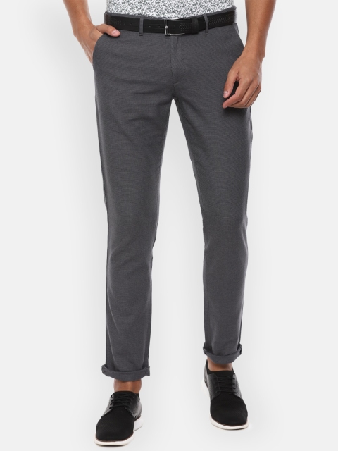 

Louis Philippe Sport Men Grey Slim Fit Solid Regular Trousers