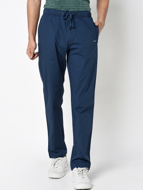 

Octave Men Teal Blue Solid Track Pants