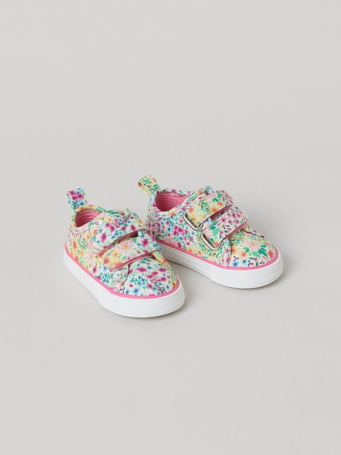 

H&M Girls Multicoloured Floral Trainers, Multi