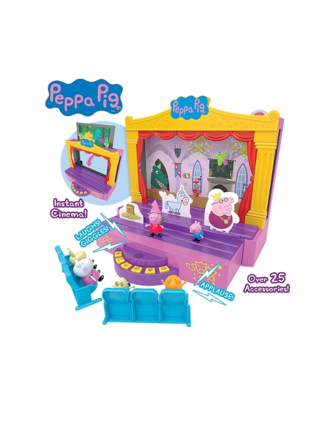 

Planet Superheroes Kids Pink & Purple Peppa's Stage Playset