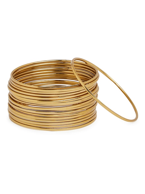 

ToniQ Set Of 18 Gold-Plated Bangles