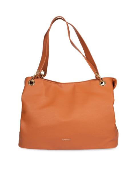 

HEATWAVE Brown Solid Shoulder Bag