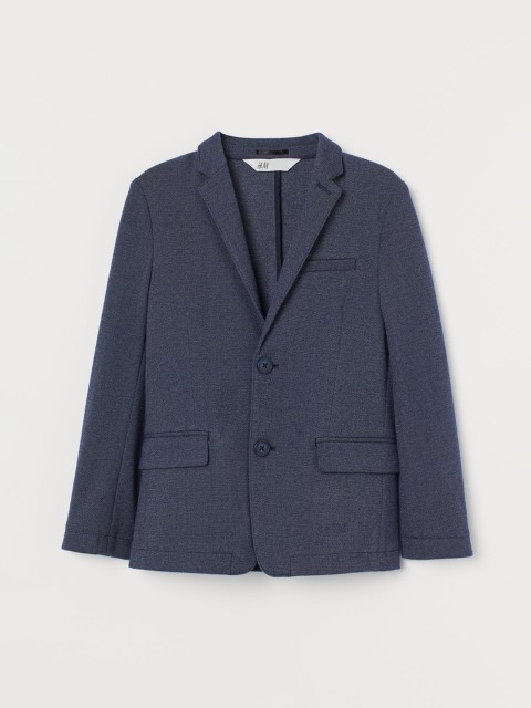 

H&M Boys Navy Blue Jersey Jacket