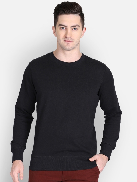 

Free Authority Men Black Solid Sweatshirt