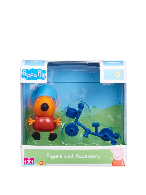 

Planet Superheroes Kids Blue & Orange Peppa Pig Freddy Fox With Cycle Figure