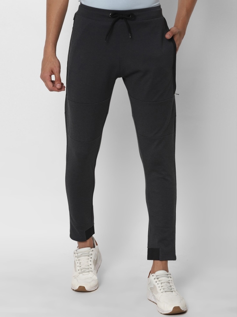 

Allen Solly Tribe Men Charcoal Grey Solid Straight-Fit Cotton Track Pants