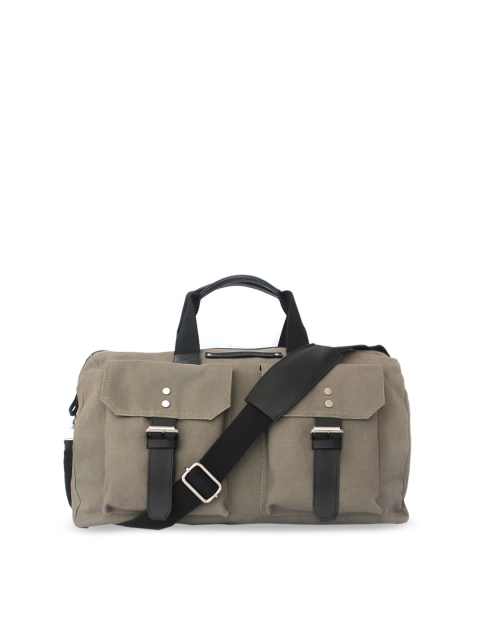 

NAPPADORI The Hitchhiker Grey Canvas Unisex Duffel Bag