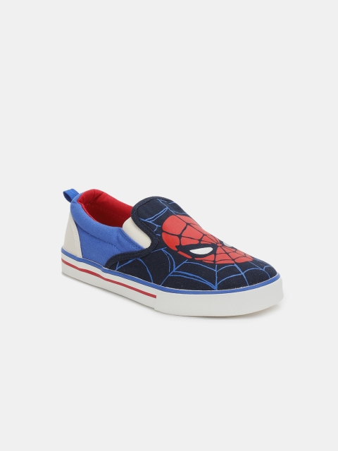 GAP Boys Spiderman Printed Slip-On Sneakers Casual Shoes, Multi