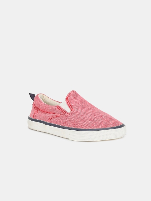 

GAP Boys Red Slip-On Sneakers Casual Shoes
