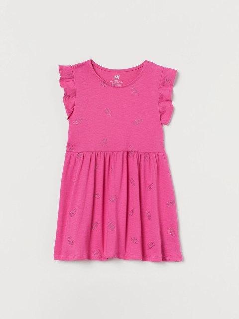 

H&M Girls Pink Organic Cotton Jersey Dress