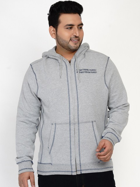 

Santonio Men Grey Solid Sweatshirt
