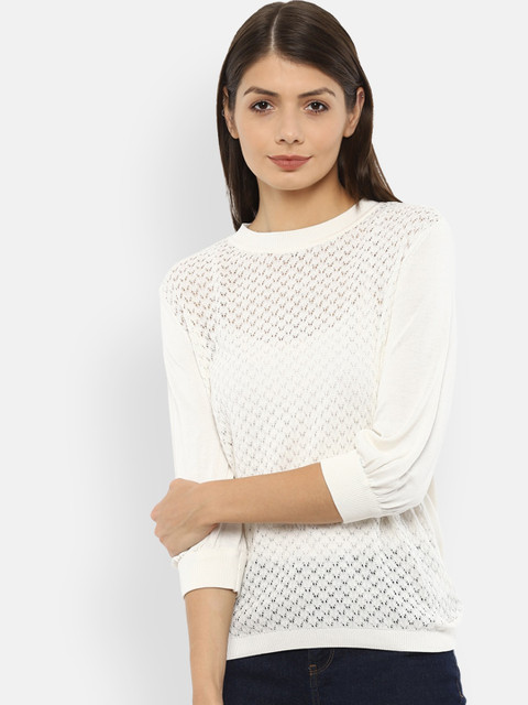 

Van Heusen Woman White Regular Top