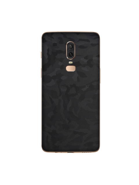 Trendy Skins Black Camouflage Pattern OnePlus 6 Phone Skin